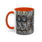 Pacio, Adam - Memento Mori Mandala - Colorful Accent Mugs