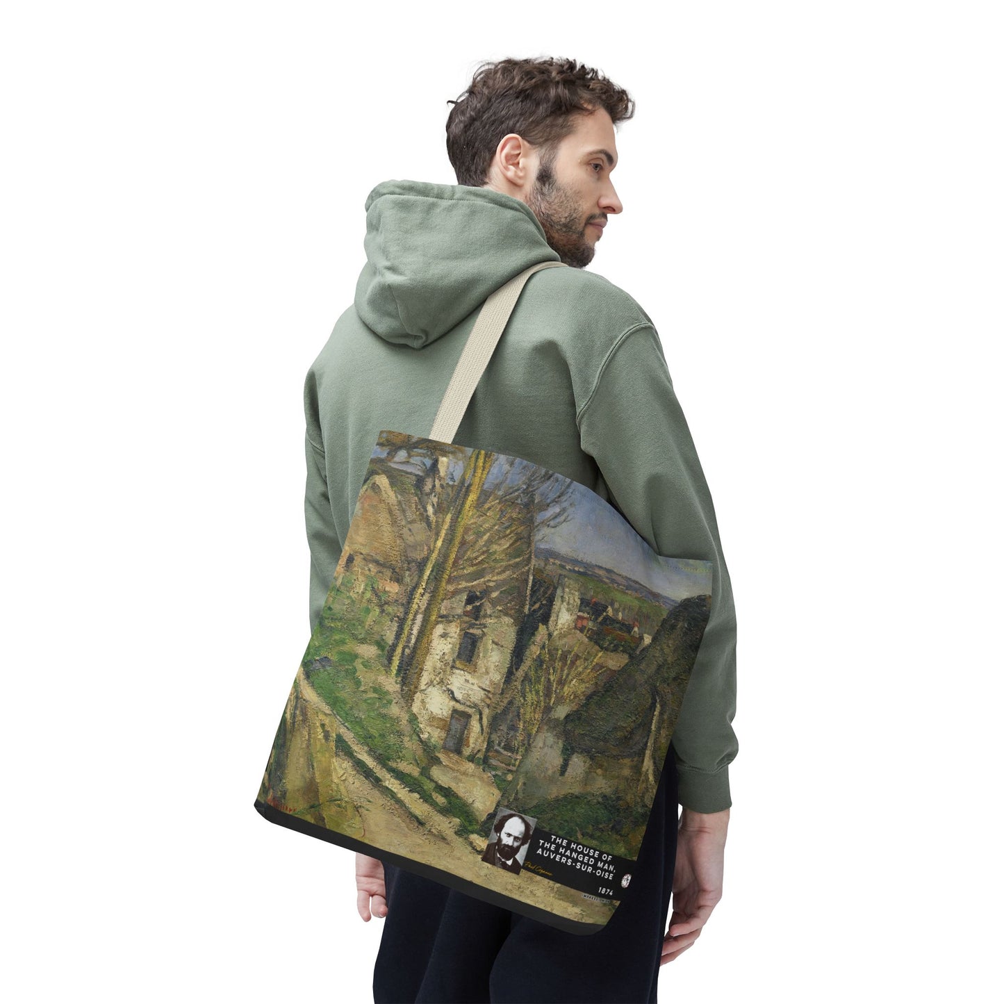 Cézanne, Paul - The House of the Hanged Man, Auvers-sur-Oise (1874) - Tote Bag