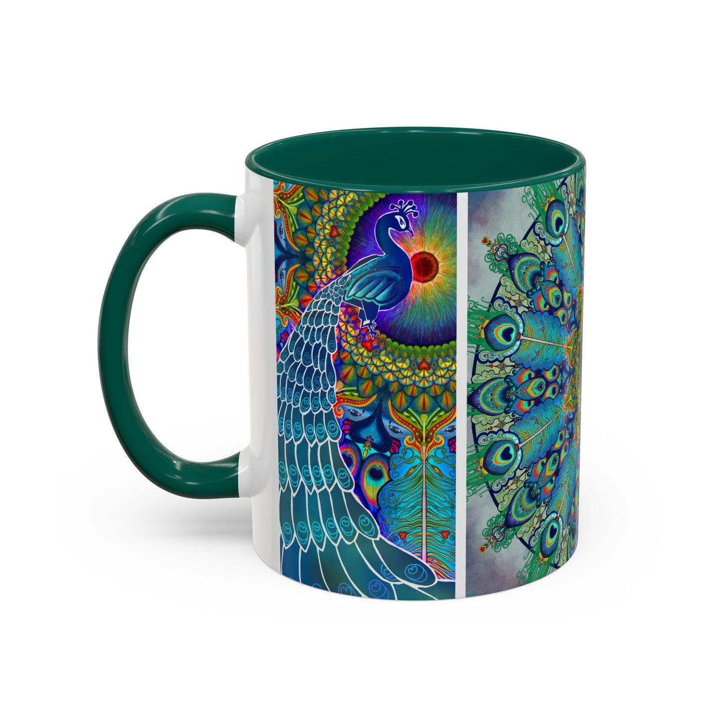 Pacio, Adam - Melek Taus Mandala - Colorful Accent Mugs