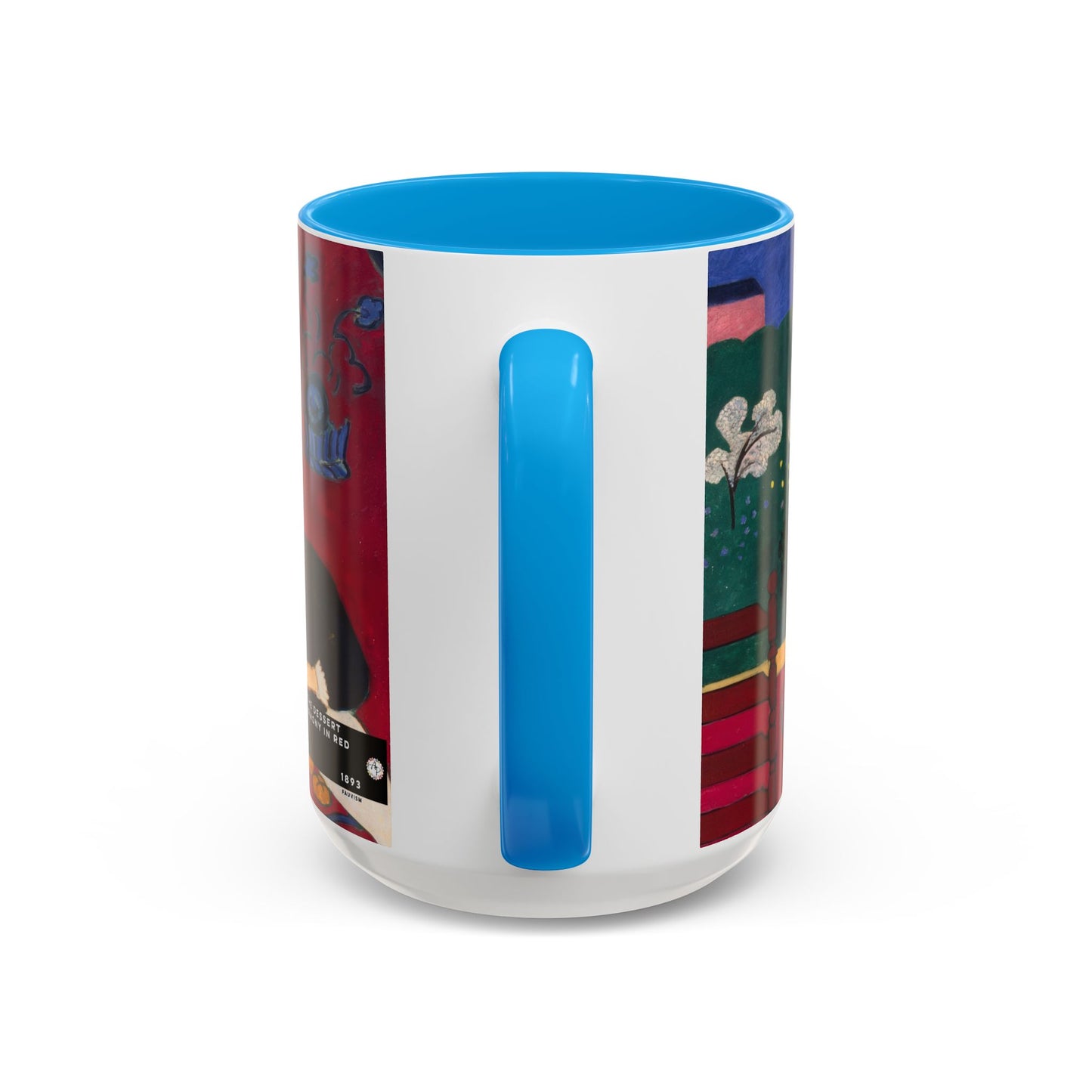 Matisse, Henri - The Dessert Harmony in Red (1908) - Colorful Accent Mugs