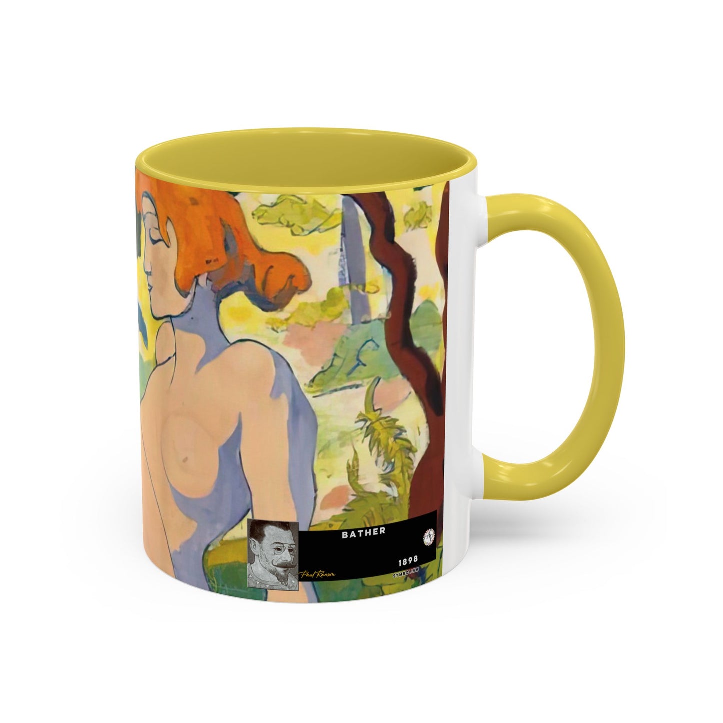 Ranson, Paul - Bather (1898) - Colorful Accent Mugs