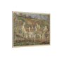 Pissarro, Camille - Red Roofs, Corner of a Village in Winter (1877) - Matte Canvas, Framed