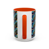 Obsidian Grandmothers Mandala - Colorful Accent Mugs
