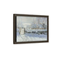Monet, Claude - The Magpie (1868) - Matte Canvas, Framed