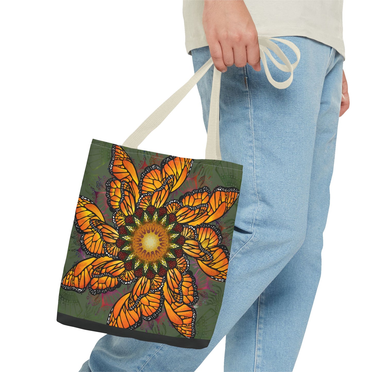 Pacio, Adam - Monarch Butterfly Mandala - Tote Bag