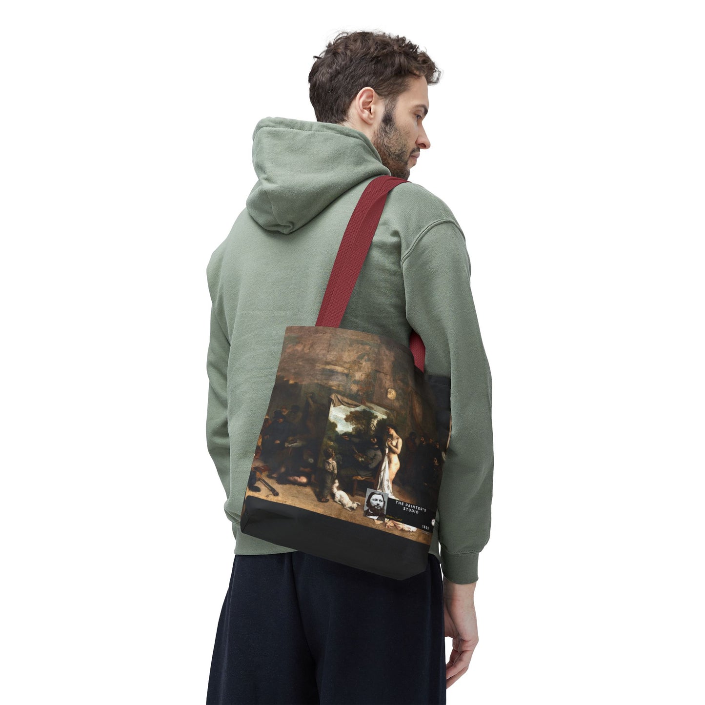 Courbet, Gustave - The Painter’s Studio (1855) - Tote Bag