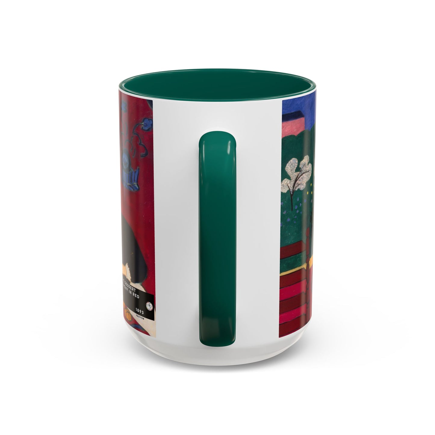 Matisse, Henri - The Dessert Harmony in Red (1908) - Colorful Accent Mugs