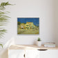 Van Gogh, Vincent - The Yellow House (1888) - Matte Canvas, Framed