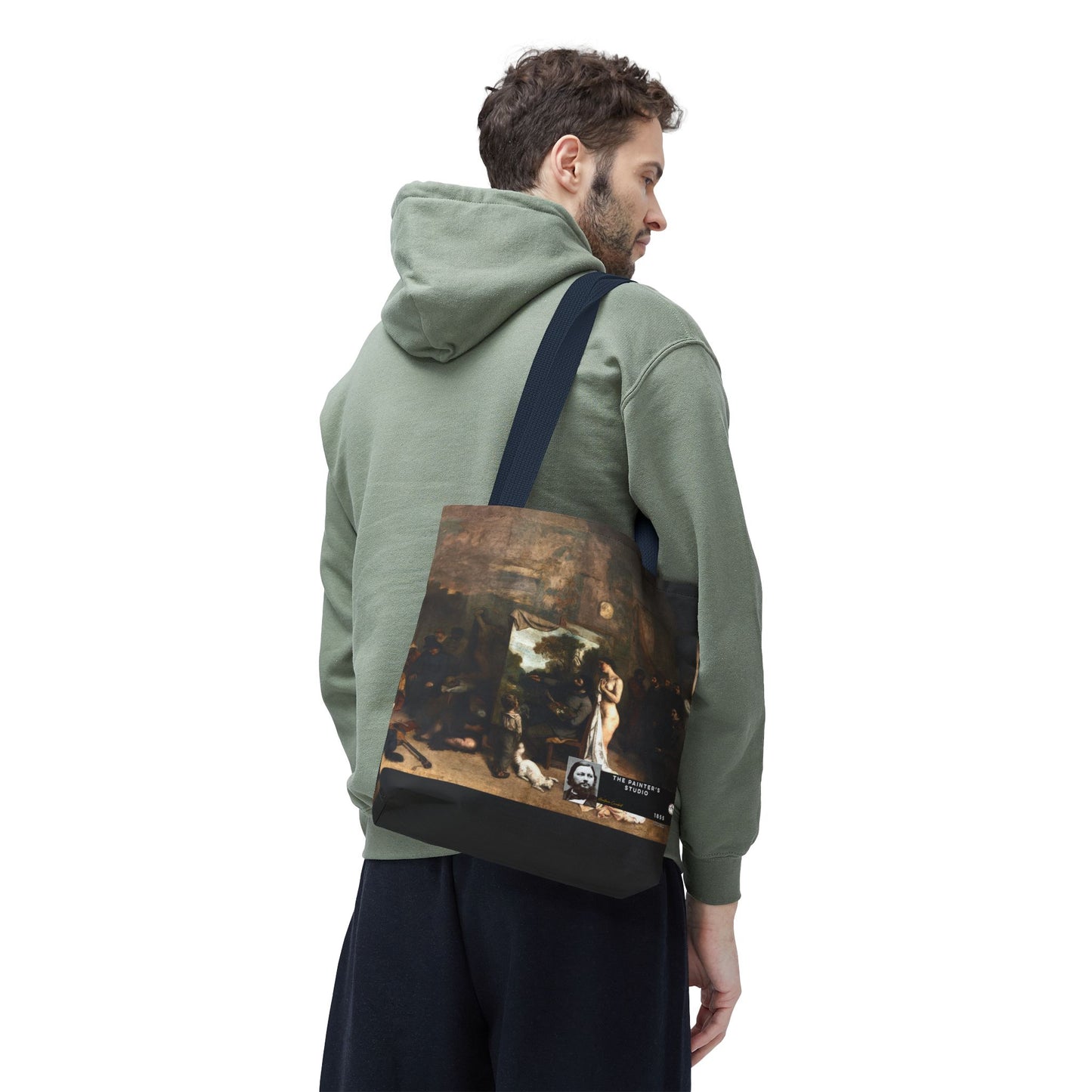 Courbet, Gustave - The Painter’s Studio (1855) - Tote Bag