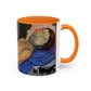 Filiger, Charles - The Recumbent Christ (1895) - Colorful Accent Mugs