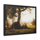 Bierstadt, Albert -  Guerrilla Warfare (1861) - Matte Canvas, Framed