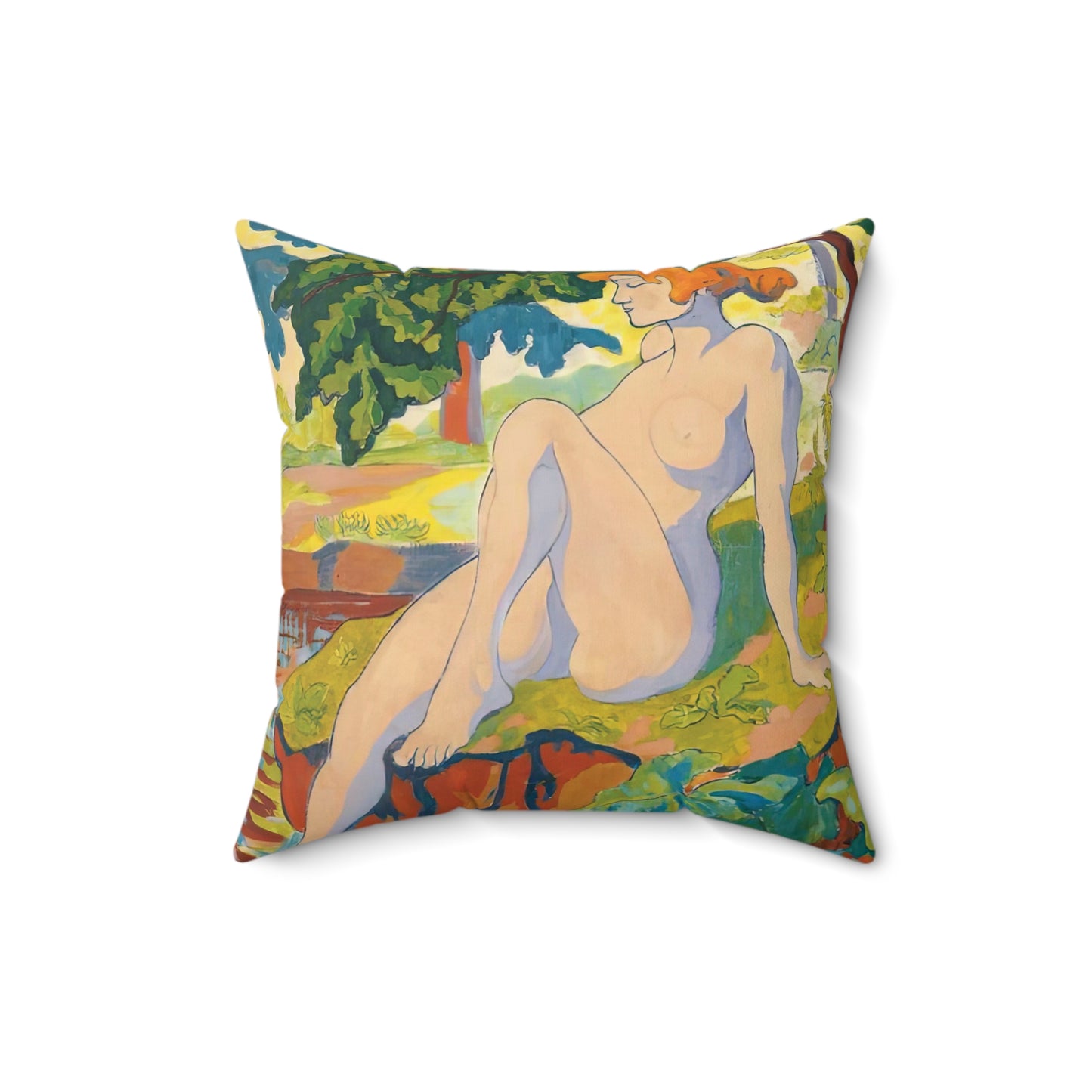 Ranson, Paul - Bather (1898) - Suede Square Pillow