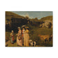 Courbet, Gustave - Young Ladies of the Village (1851) - Canvas Block, unframed