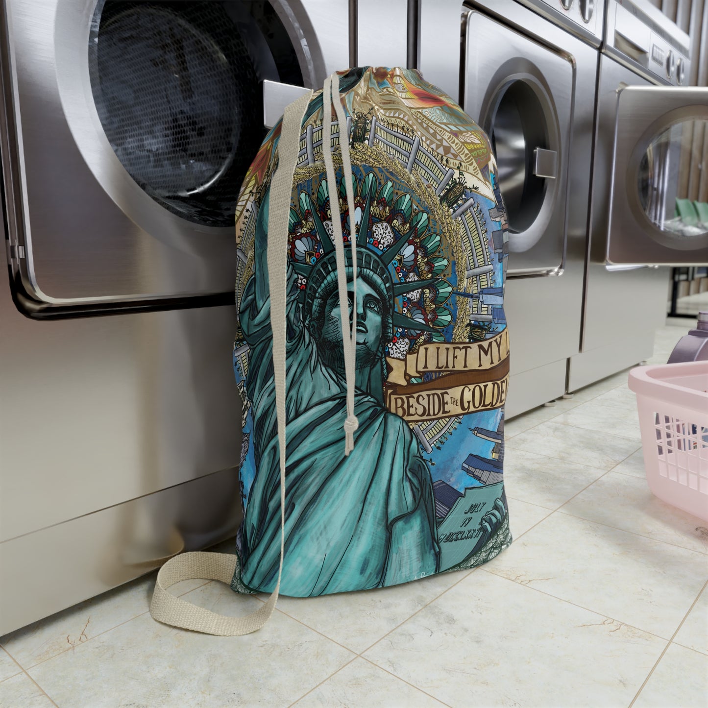 Pacio, Adam - Liberty Mandala - Laundry Bag