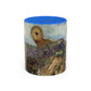 Redon, Odilon - The Cyclops (1914) - Colorful Accent Mugs