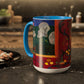 Matisse, Henri - The Dessert Harmony in Red (1908) - Colorful Accent Mugs