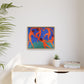 Matisse, Henri - Dance (II) (1910) - Matte Canvas, Framed