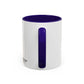 AdamPacio.com - Black Logo - Colorful Accent Mugs