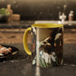 Courbet, Gustave - The Desperate Man (1843) - Colorful Accent Mugs