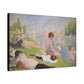Seurat, Georges - Bathers at Asnières (1884) - Canvas Block, unframed