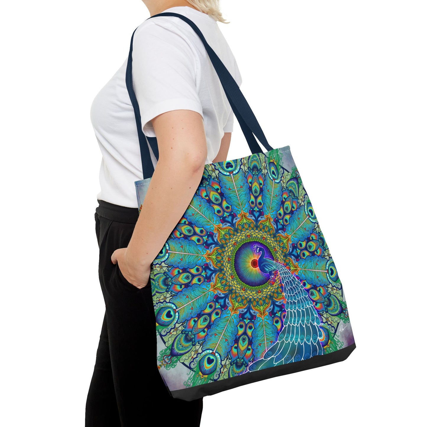 Pacio, Adam - Melek Taus Mandala - Tote Bag