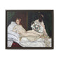 Manet, Édouard - Olympia (1870) - Matte Canvas, Framed