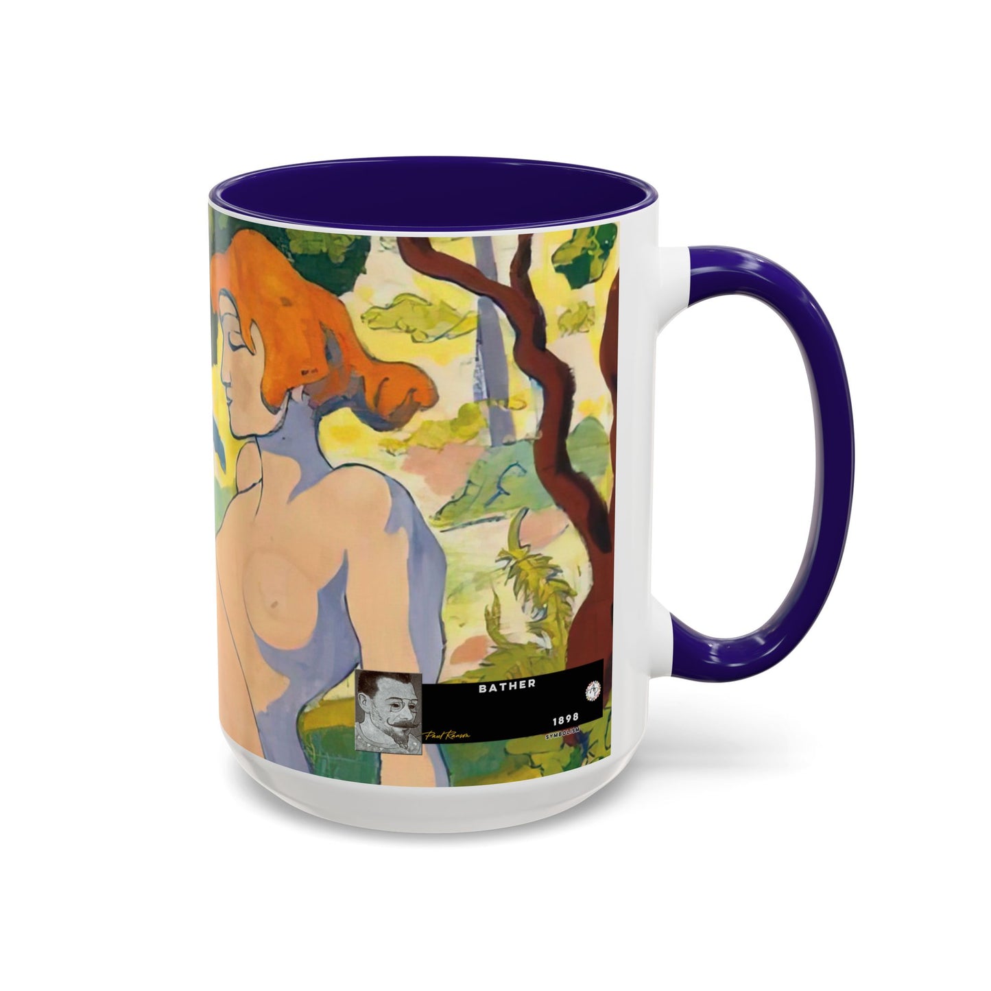 Ranson, Paul - Bather (1898) - Colorful Accent Mugs