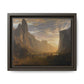 Bierstadt, Albert - Looking Down Yosemite Valley (1865) - Matte Canvas, Framed