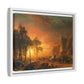 Bierstadt, Albert - Emigrants Crossing the Plains (1867) - Matte Canvas, Framed