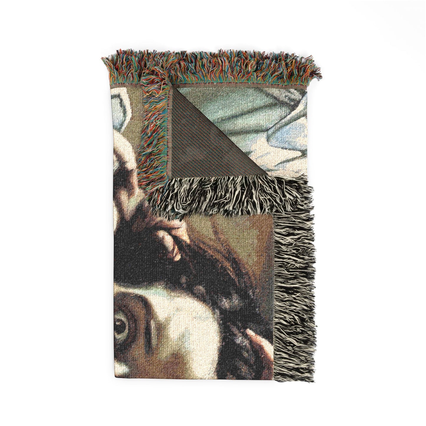 Courbet, Gustave - The Desperate Man (1843) - Woven Blanket