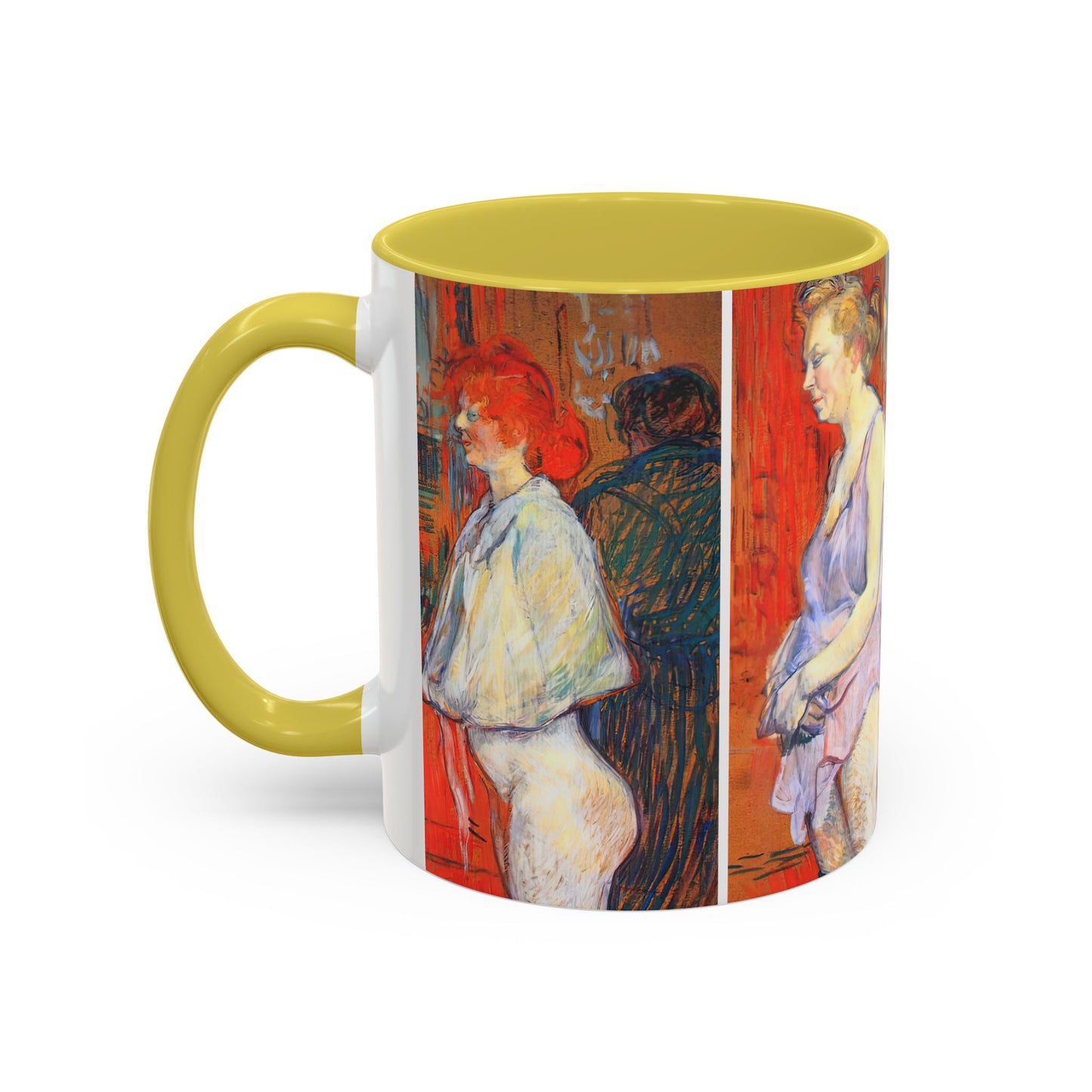Toulouse-Lautrec, Henri - The Medical Inspection (1894) - Colorful Accent Mugs