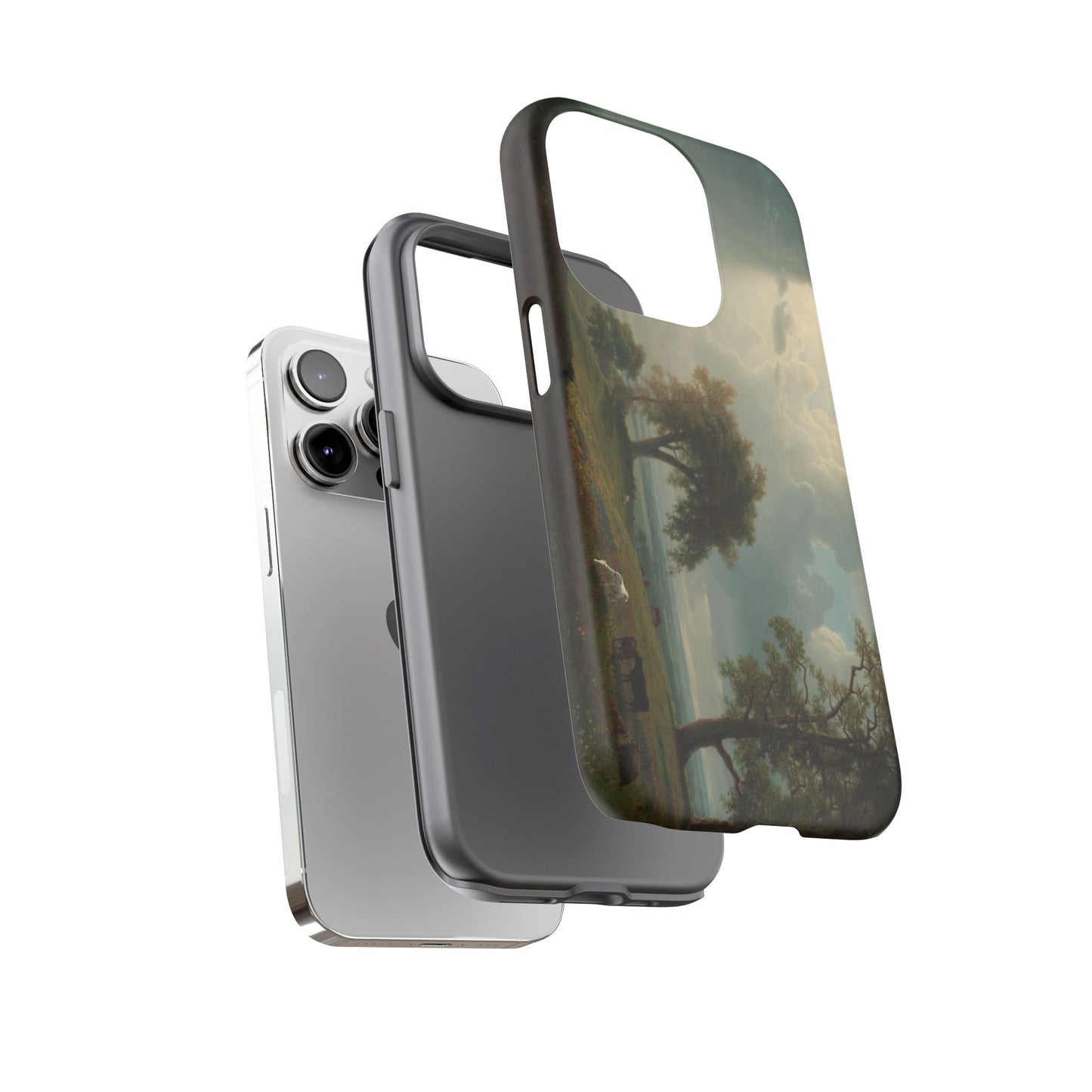 Bierstadt, Albert - California Spring (1875) - Tough Phone Cases