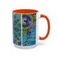 Pacio, Adam - Melek Taus Mandala - Colorful Accent Mugs