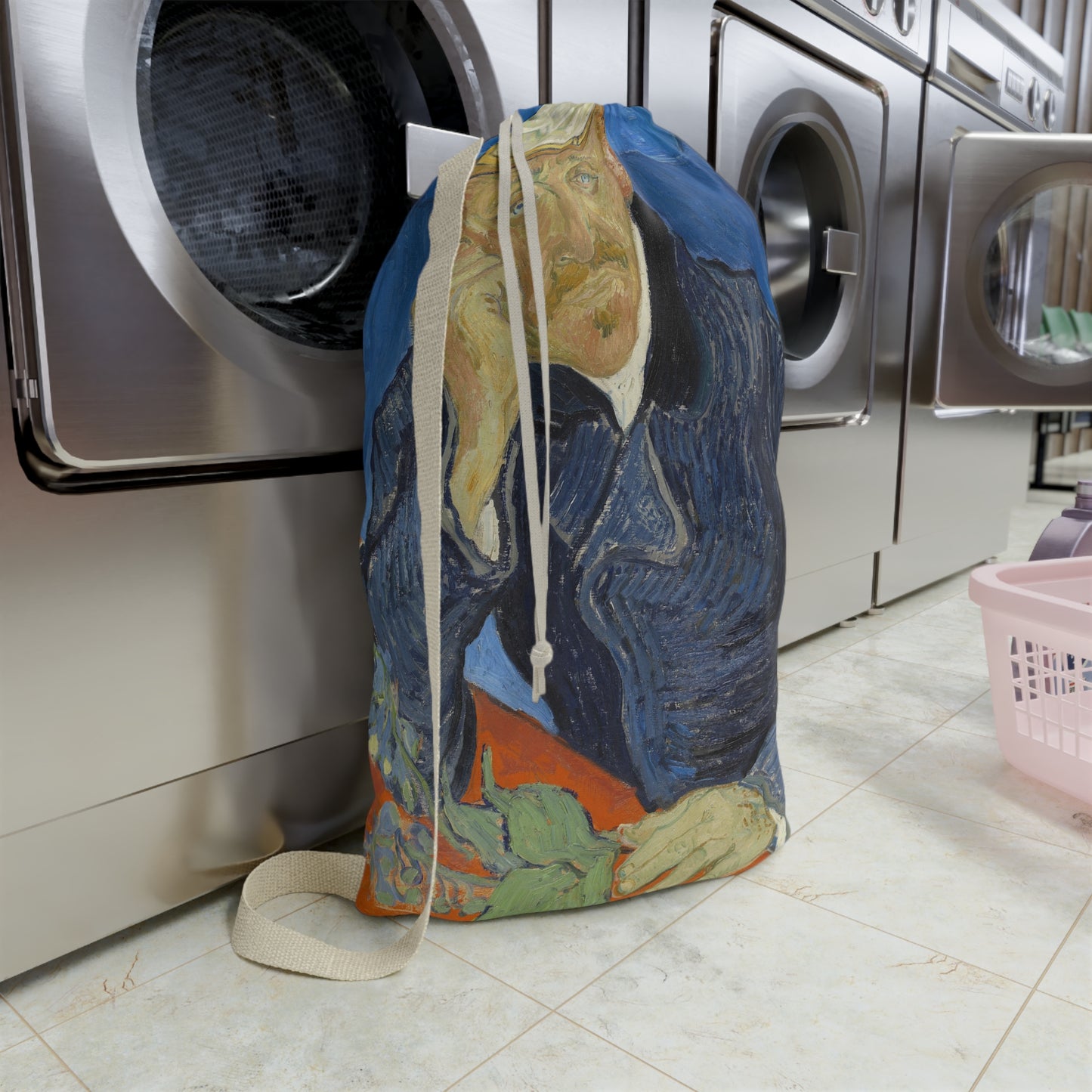 Van Gogh, Vincent - Portrait of Dr. Paul Gachet (1890) - Laundry Bag