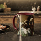 Courbet, Gustave - The Desperate Man (1843) - Colorful Accent Mugs