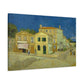 Van Gogh, Vincent - The Yellow House (1888)- Canvas Block, unframed