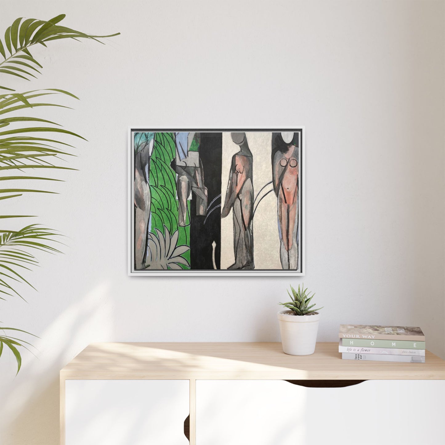 Matisse, Henri - Bathers by a River (1917) - Matte Canvas, Framed