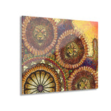 Lion Summer Mandala - Acrylic Block