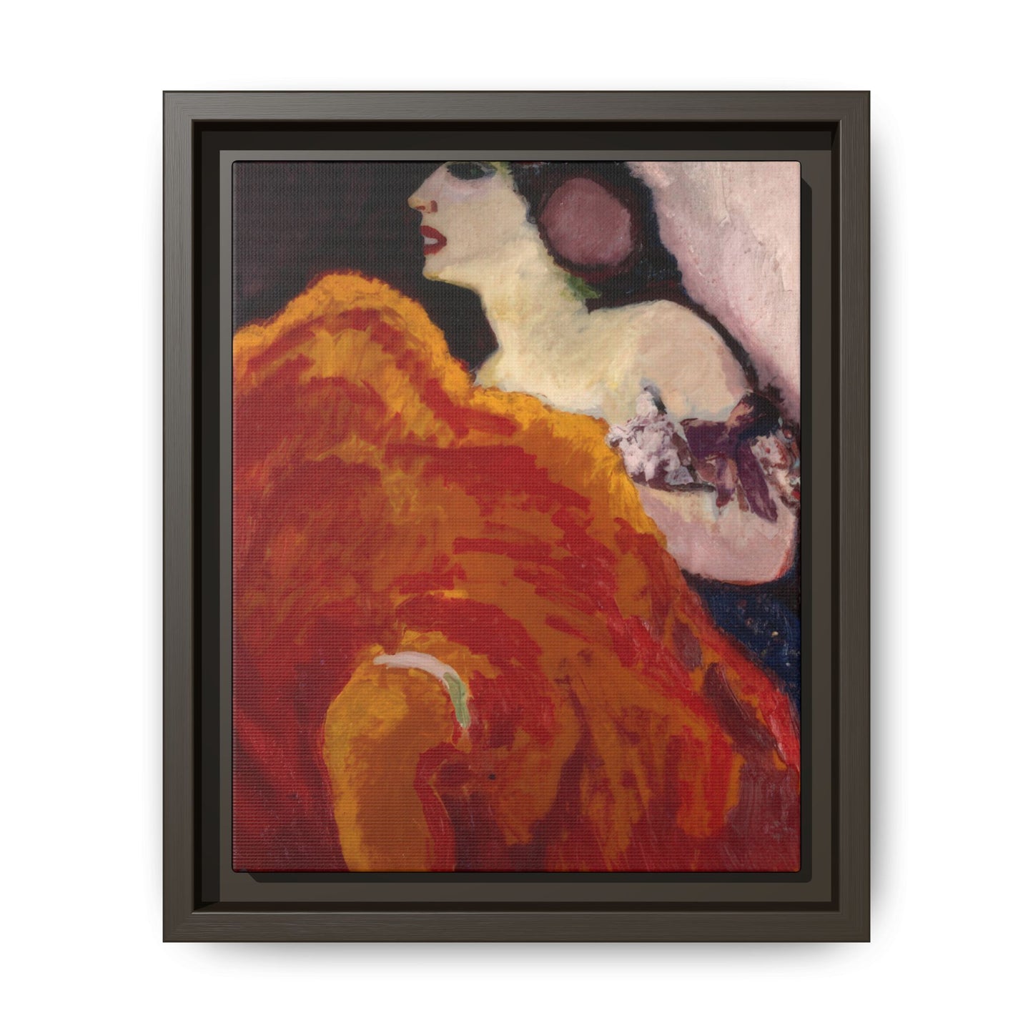 Van Dongen, Kees - The Red Dancer (1907) - Matte Canvas, Framed