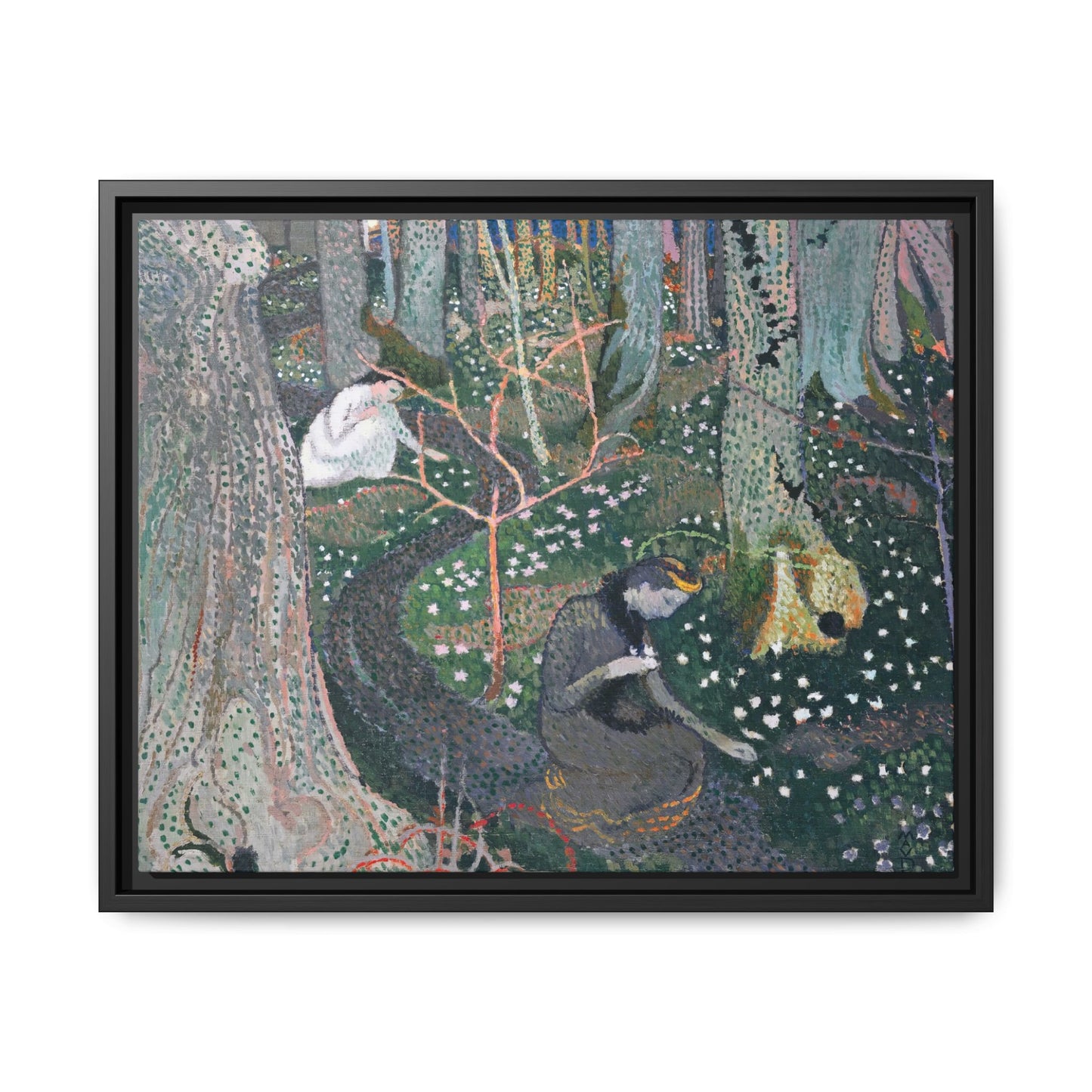 Denis, Maurice - April (1892) - Matte Canvas, Framed