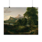 Cole, Thomas - The Course of Empire: The Arcadian or Pastoral State (1836) - Satin Posters