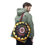 Obsidian Grandmothers Mandala - Tote Bag