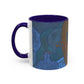 Ranson, Paul - The Blue Bather (1891) - Colorful Accent Mugs