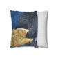 Van Gogh, Vincent - Portrait of Dr. Paul Gachet (1890) - Suede Square Pillowcase