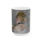 Morisot, Berthe - Woman at Her Toilette (1880) - Ceramic Mug