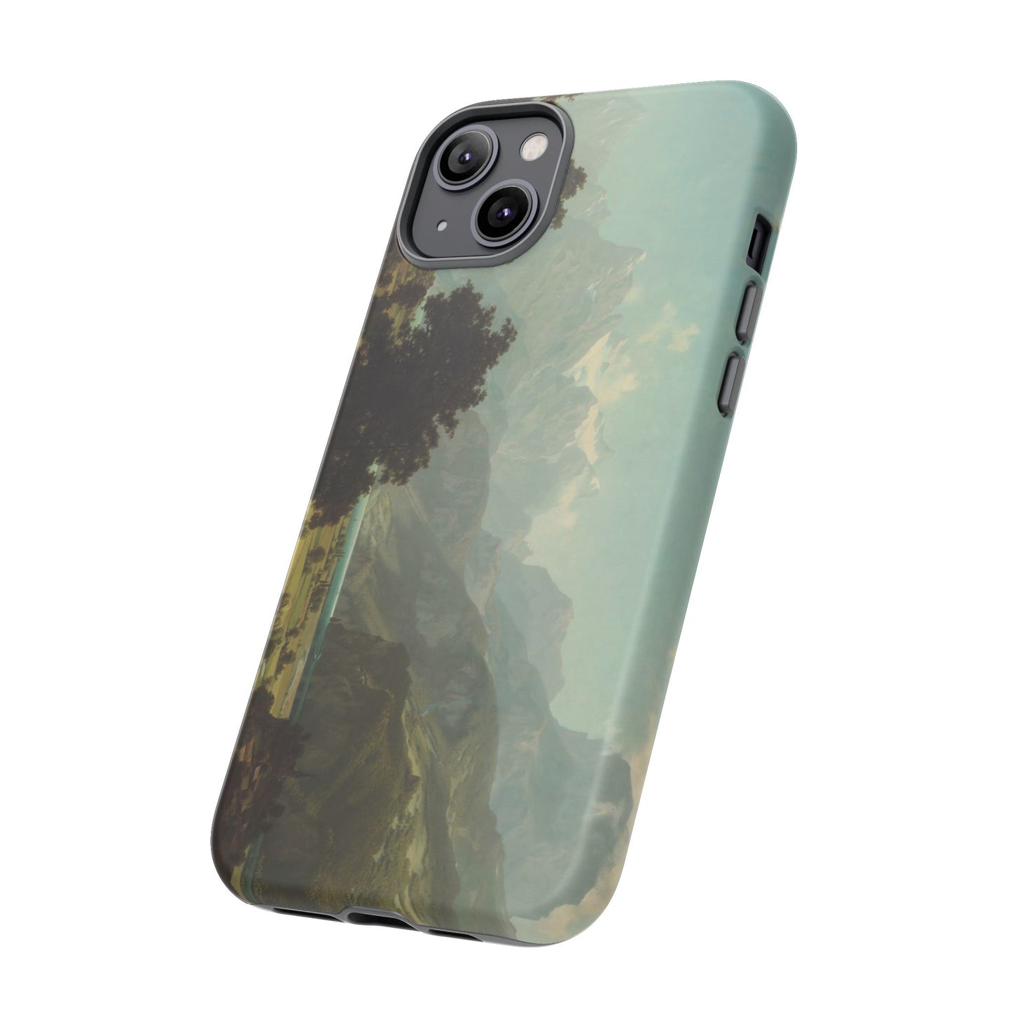 Bierstadt, Albert - Lake Lucerne (1858) - Tough Phone Cases