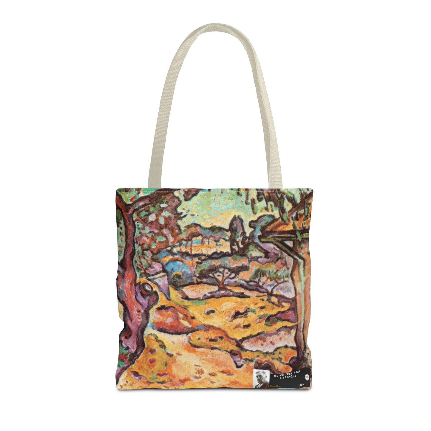 Braque, Georges - Olive Tree near L'Estaque (1906) - Tote Bag