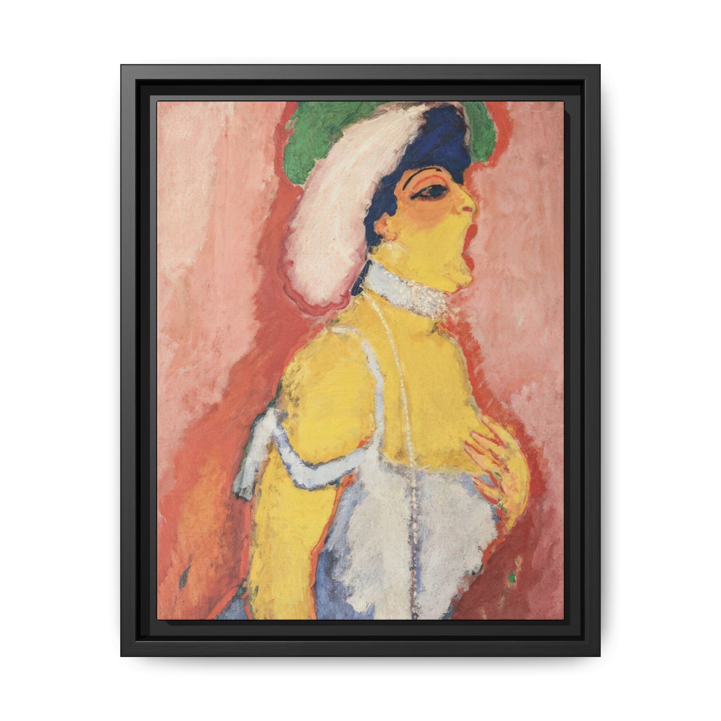 Van Dongen, Kees - Modjesko, Soprano Singer (1908) - Matte Canvas, Framed