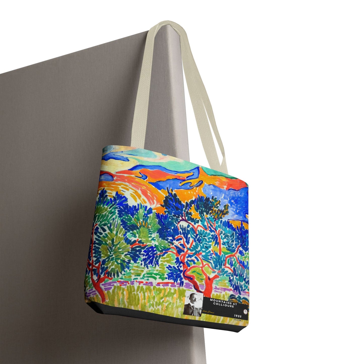 Derain, André - Mountains at Collioure (1905) - Tote Bag