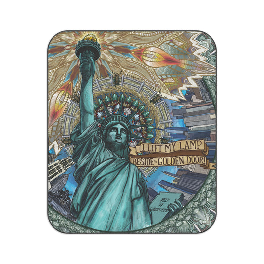 Liberty Mandala - Picnic Blanket